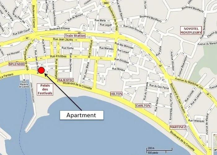 1 Bedroom In Front Of The Palais! Daire Cannes