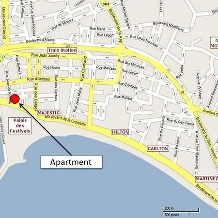 1 Bedroom In Front Of The Palais! Apartment Cannes